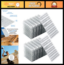 20 Pack Truss Plates 4x6 Inch, Pronged Truss Mending Plate with Nail Teeth