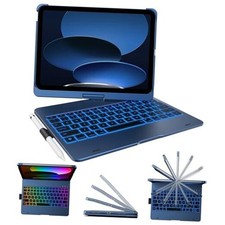 Flexbook Keyboard Case for iPad 11th A16, 2025 and iPad 10th Midnight Blue