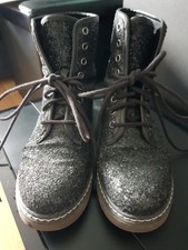 Boots Fritzi Von Preußen, Getragen, Glitzer, Gr.39, Vegan, Damen💙