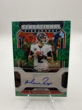 2021 Panini Prizm Sensational Signatures Matt Ryan Auto /75 1st on Print