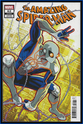 AMAZING SPIDER-MAN #62 (2021) DUSTIN WEAVER NEW COSTUME 1:10 DESIGN VARIANT NM