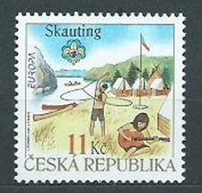 Czech Republic - Mail 2007 Yvert 469 ** MNH Europe Scouting