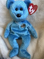 ty beanie babies Classy Blue Bear