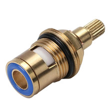 1/2Pc Universal Replacement Tap Valves Brass Ceramic Disc Cartridge Inner Faucet