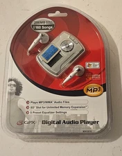 New in Package GPX Digital Audio Player 256MB Model MW3816 MP3/WMA