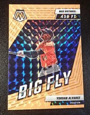 2022 Panini Mosaic - Big Fly Yordan Alvarez #BF-6 Reactive Orange Mosaic...