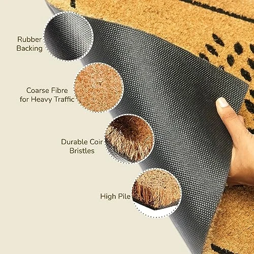 The Fine Living Company Coir Doormat