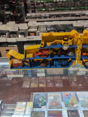 Bob The Builder Scoop Portable Carrying Carry Case Bulldozer + Diecast Cars ++ - Picture 16 of 17