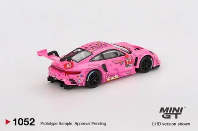 MINI GT 1052 1:64 Porsche 911 Gt3 R 77 Rexy Roxy Alloy Diecast Car
