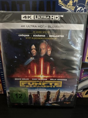 The Fifth Element 4K UHD + Blu Ray - BRAND NEW (in sleeve) + English & Deutsch