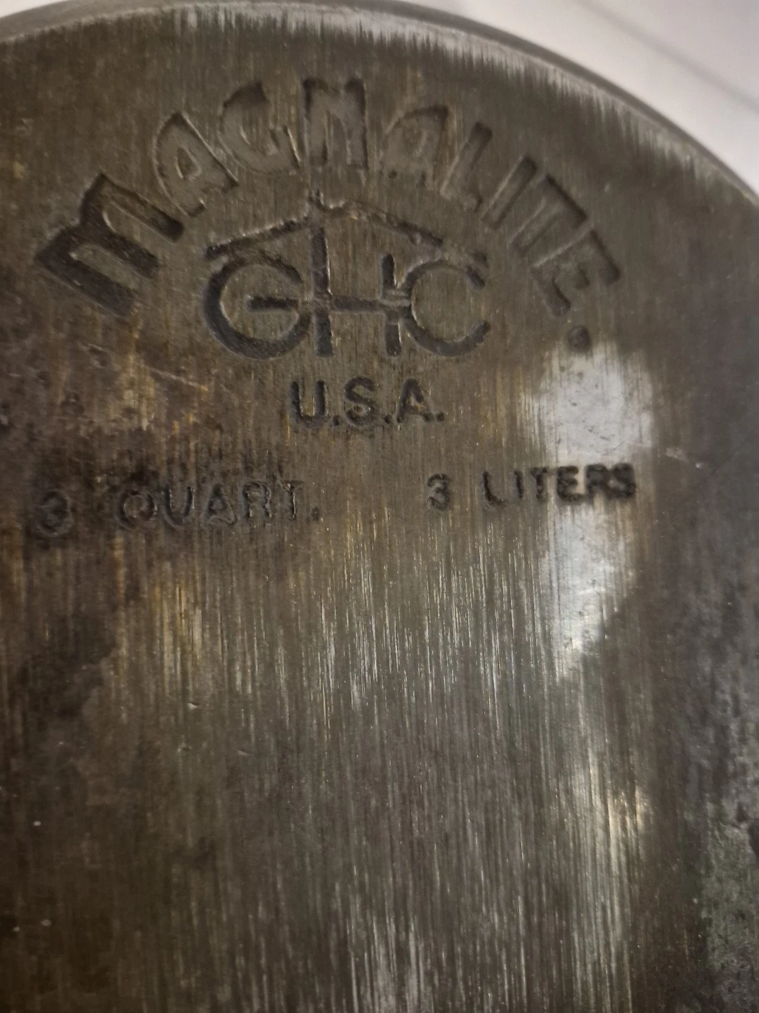 Magnalite GhC USA 3 Quart 3 Liters W/ Lid. Pot