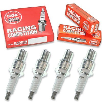 4pcs 92-93 Kawasaki KX125 NGK Racing Spark Plugs 124cc 7ci KX125J Kit Set mp
