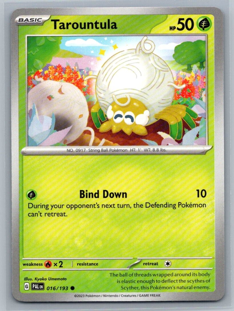Tarountula 16/193 Paldea Evolved Common Pokémon TCG 2023