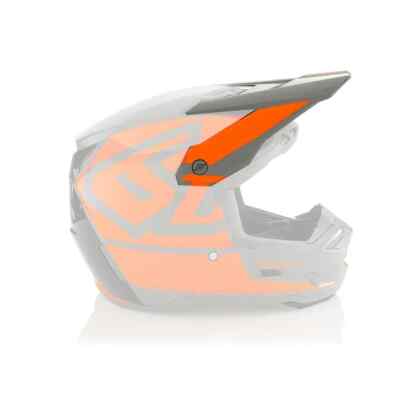 6D ATR-3Y Jugendhelm Ersatzvisier Hex - Gloss Neon Orange