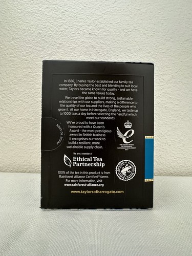 New Lot Of 2 Taylors of Harrogate Scottish Breakfast Tea 20 Tea Bags Per Box - Picture 4 of 5