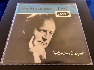 WILHELM KEMPFF - Wilhelm Kempff spielt Chopin LP 1959 - GERMANY Klassik RAR!!