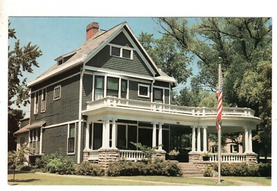 Harding Home Marion Ohio Postcard OH