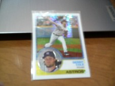 2018 TOPPS 1983 DESIGN SILVER MOJO REFRACTOR  # 113- GERRIT COLE- ASTROS