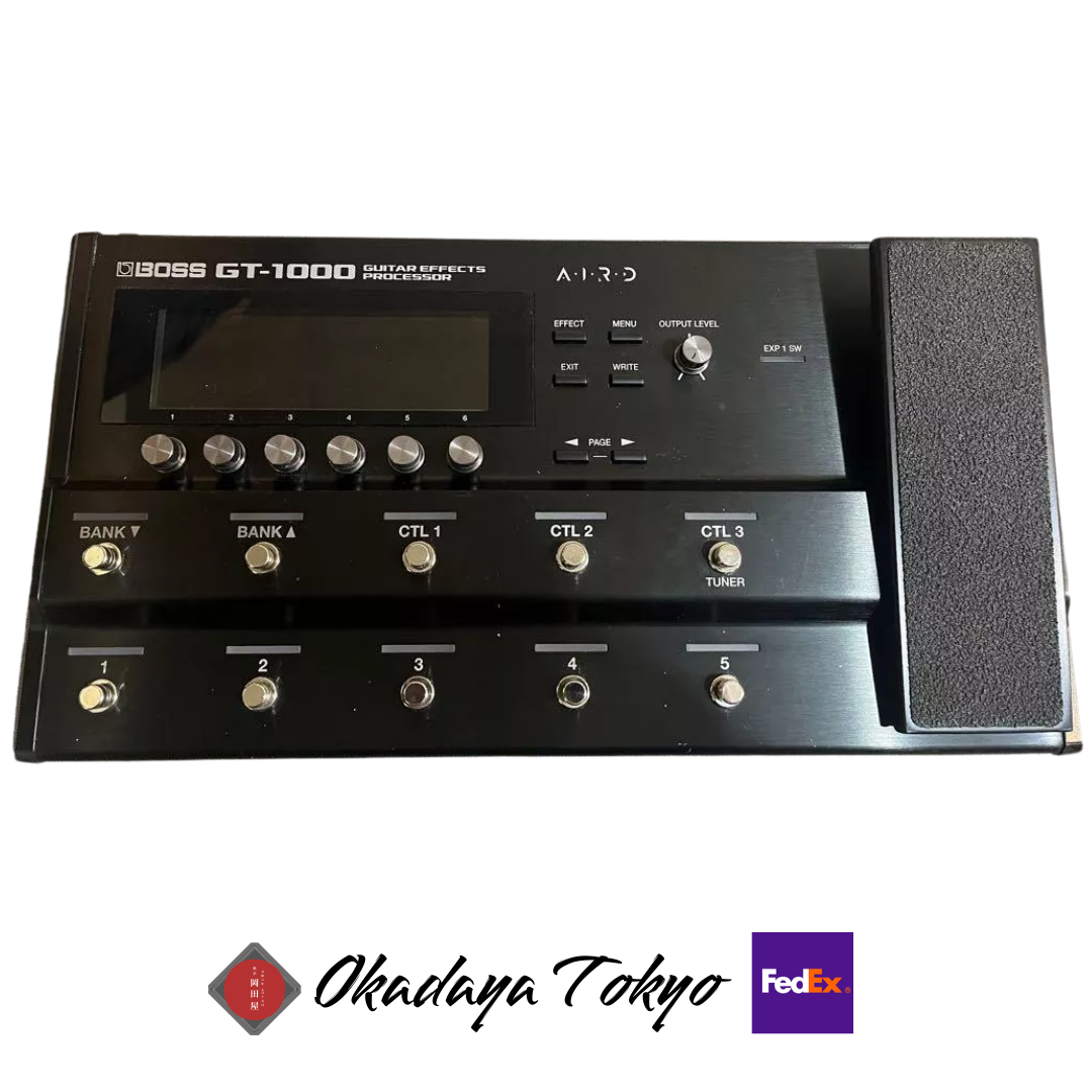 BOSS GT-1000 Guitar Effects Processor Multi Effects Digital