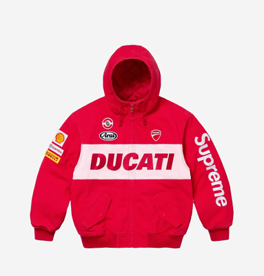 Supreme x Ducati Hooded Racing Jacket Red - 24SS | eBay Supreme x Ducati Hooded Racing Jacket Red - 24SS | eBay