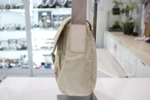 Prada Milano Messenger Nylon Bag in Beige - Picture 2 of 16