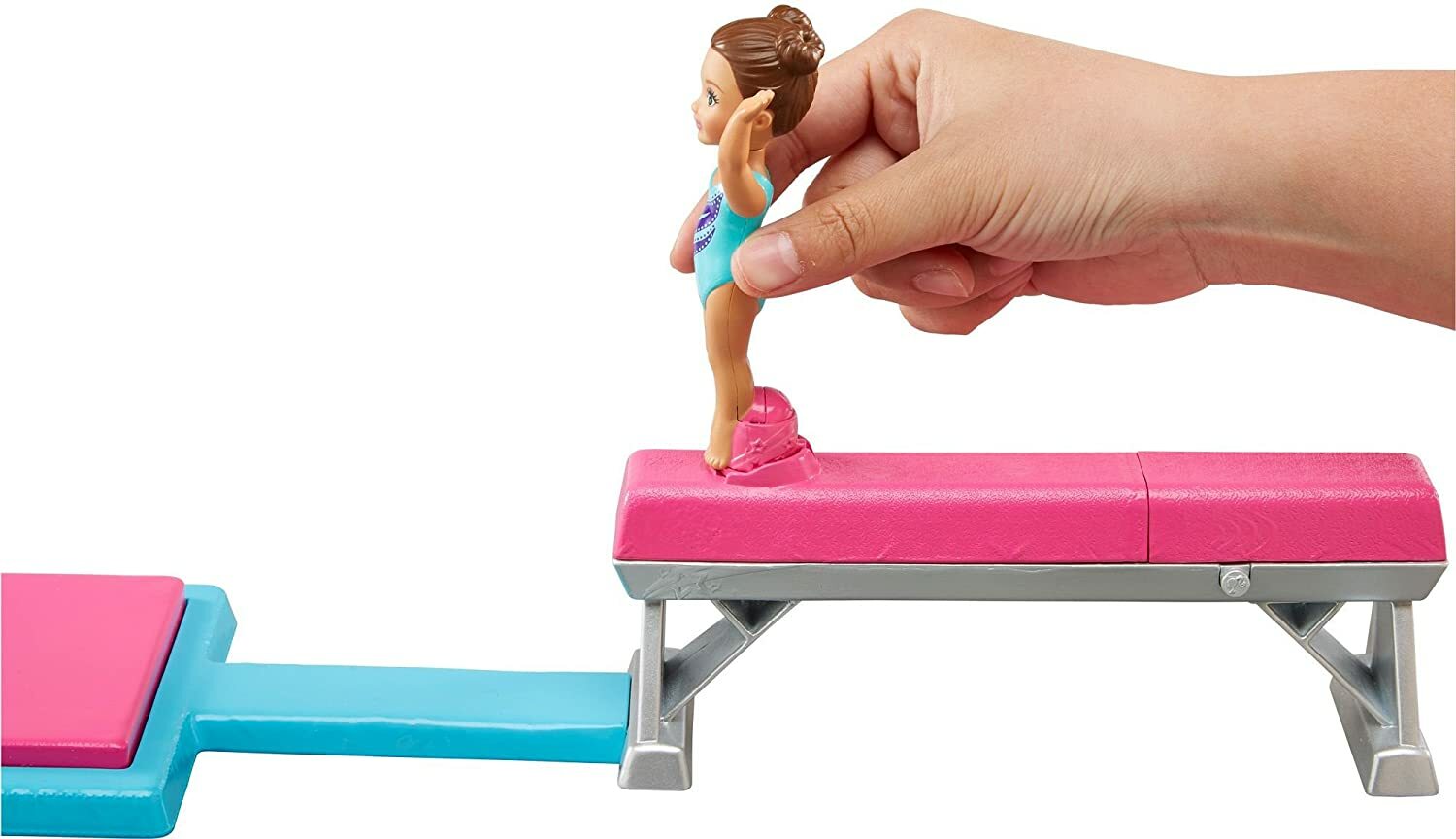 barbie and toddler student flippin fun gymnastics dolls