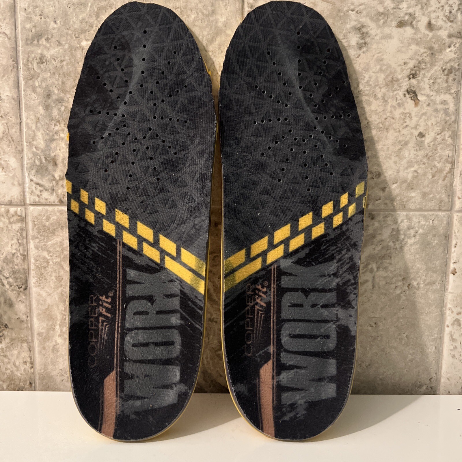 copper fit work insoles Size 8 eBay