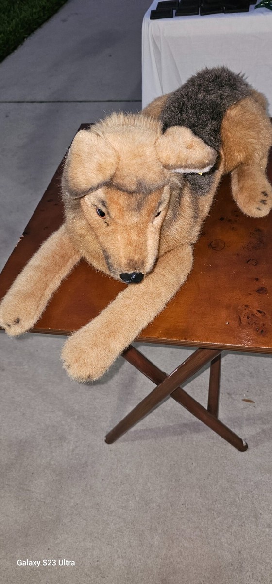 Rare Vintage Large Steiff German Shepherd Dog | eBay