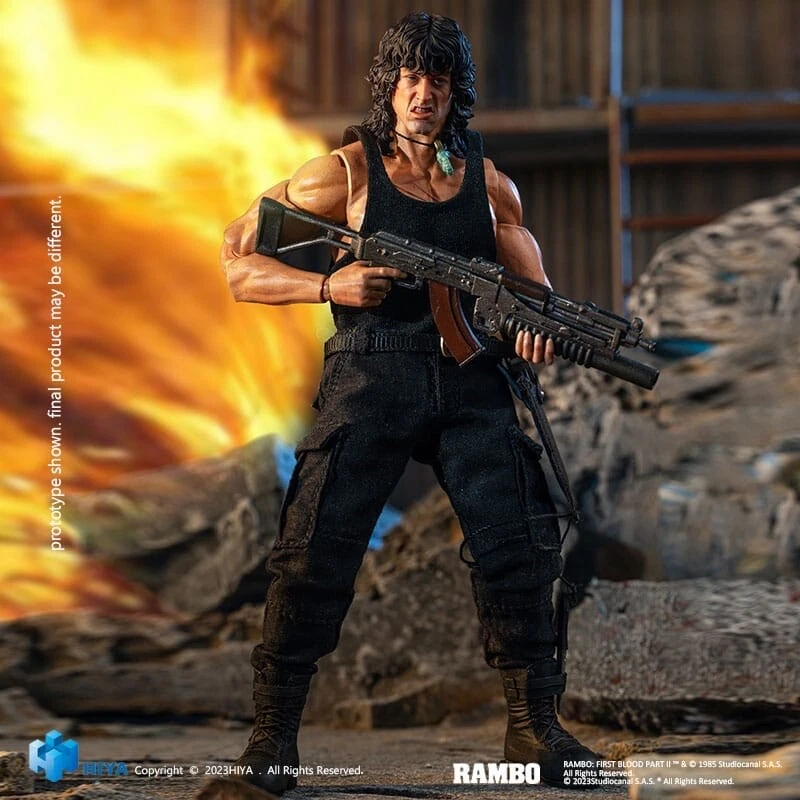 RAMBO - Exquisite Super John Rambo - Statue 1/12 16cm