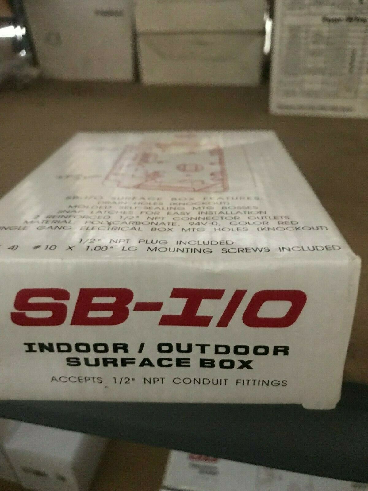 **NEW** Honeywell SBI/O Surface Mount Fire Alarm Back Box eBay