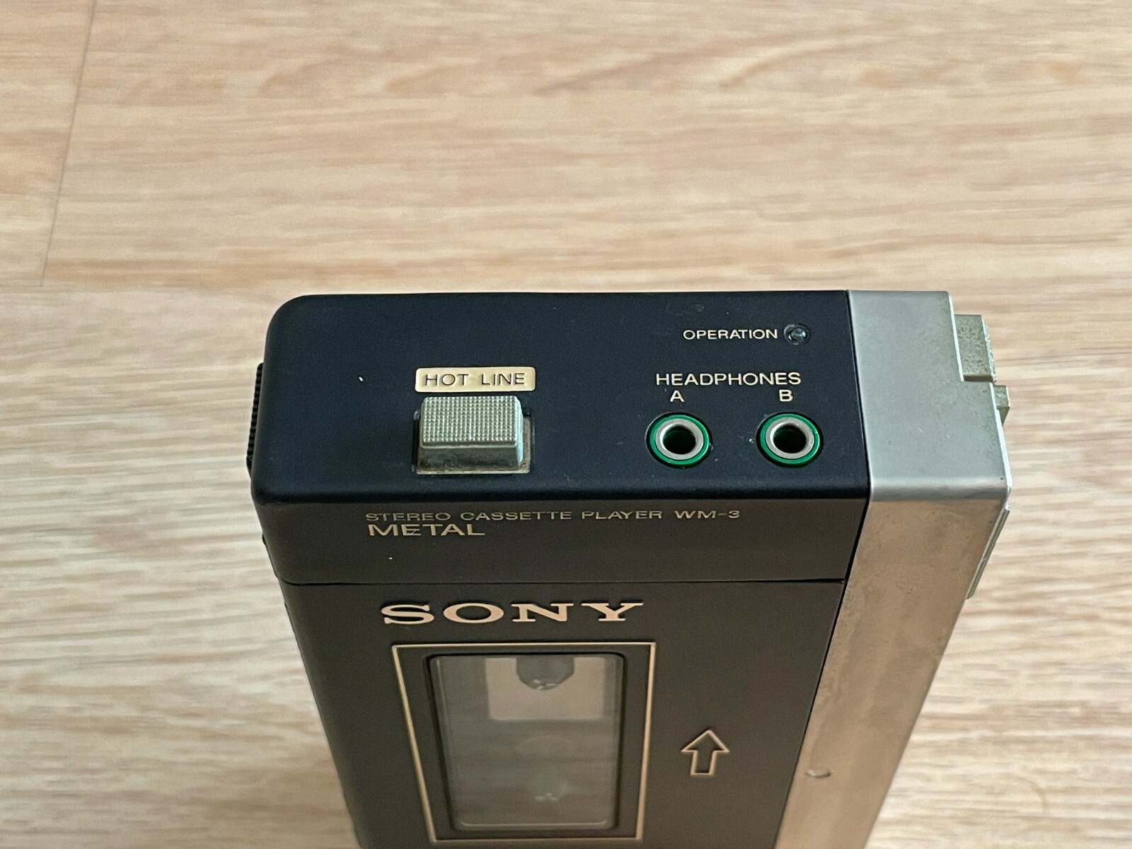 SONY WM-3 Walkman Deluxe Cassette Player Stereo Second Generation Maintained