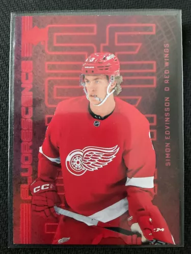 Marco Kasper 2023-24 Upper Deck Series 2 Fluorescence Insert RC Card #F-31