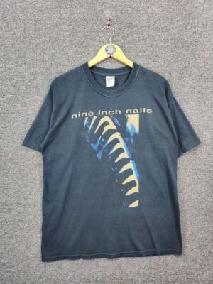 Nine Inch Nails Now I'm Nothing Band Classic Style Black Unisex Tshirt KH12035