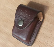 Original leather case for Marlboro lighter with belt loop