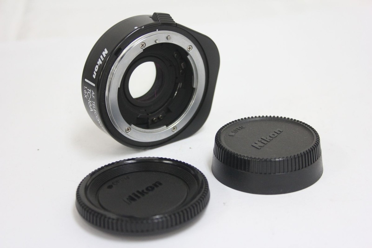 Nikon Af Teleconverter Tc-16A 1.6X With Front And Rear Caps