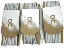  3 Pairs ON - Original ON Cloud 56" Elastic Replacement Shoe Laces - Light Gray