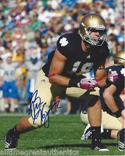 NOTRE DAME FIGHTING IRISH BEN KOYACK HAND SIGNED 8X10 PHOTO A W/COA NFL DRAFT
