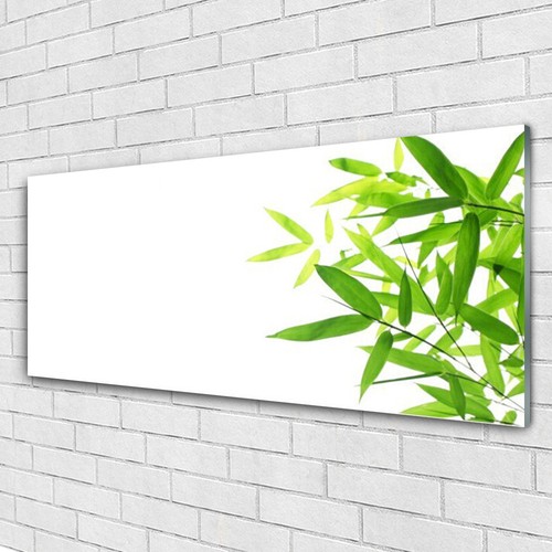 Tableau Mural Tulup – Impression Sous Verre – 125x50 Cm – Fleurs Et Pierres – Moderne