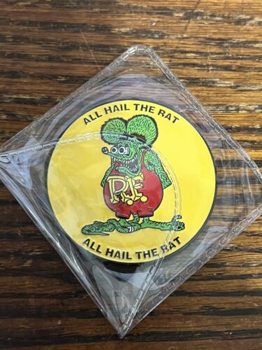 Stunning Brand New Rat Fink Challenge Coin "All Hail The Rat" - Picture 1 of 7