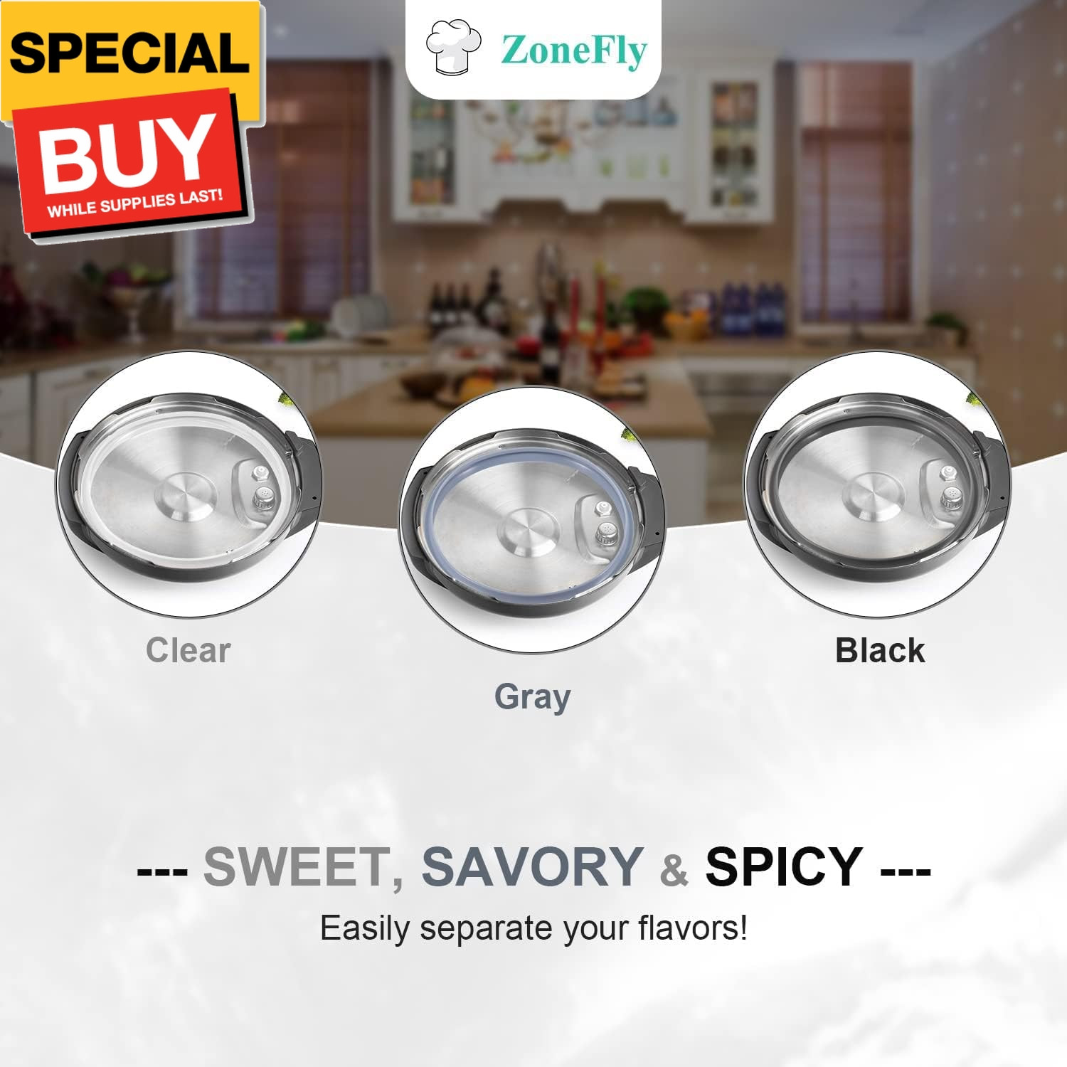 Original Sealing Ring Compatible with Ninja Foodi 6.5 Quart and 8 Quart Pressure