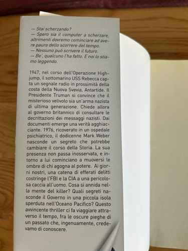 ANTARCTICA ROMANZO THRILLER DI MARIO DE MARTINO EDIZIONE CASINI 2012 - Picture 3 of 9