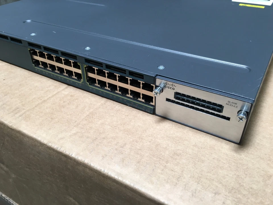Cisco WS-C3560X-24P-L 24 Port Gigabit Switch vers. v15.x IOS, Best Quality w/ PS - Image 4 of 4