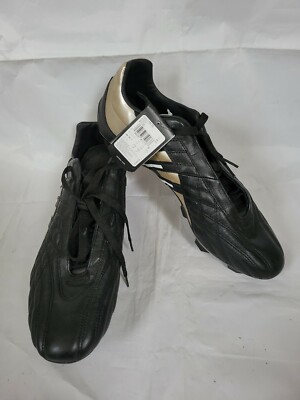 Rare Adidas Leira 2 TRX FG 519371 Gunmetal Brown Black Soccer Shoes Mens Sz 10.5 Rare Adidas Leira 2 TRX FG 519371 Gunmetal Brown Black  main image 4