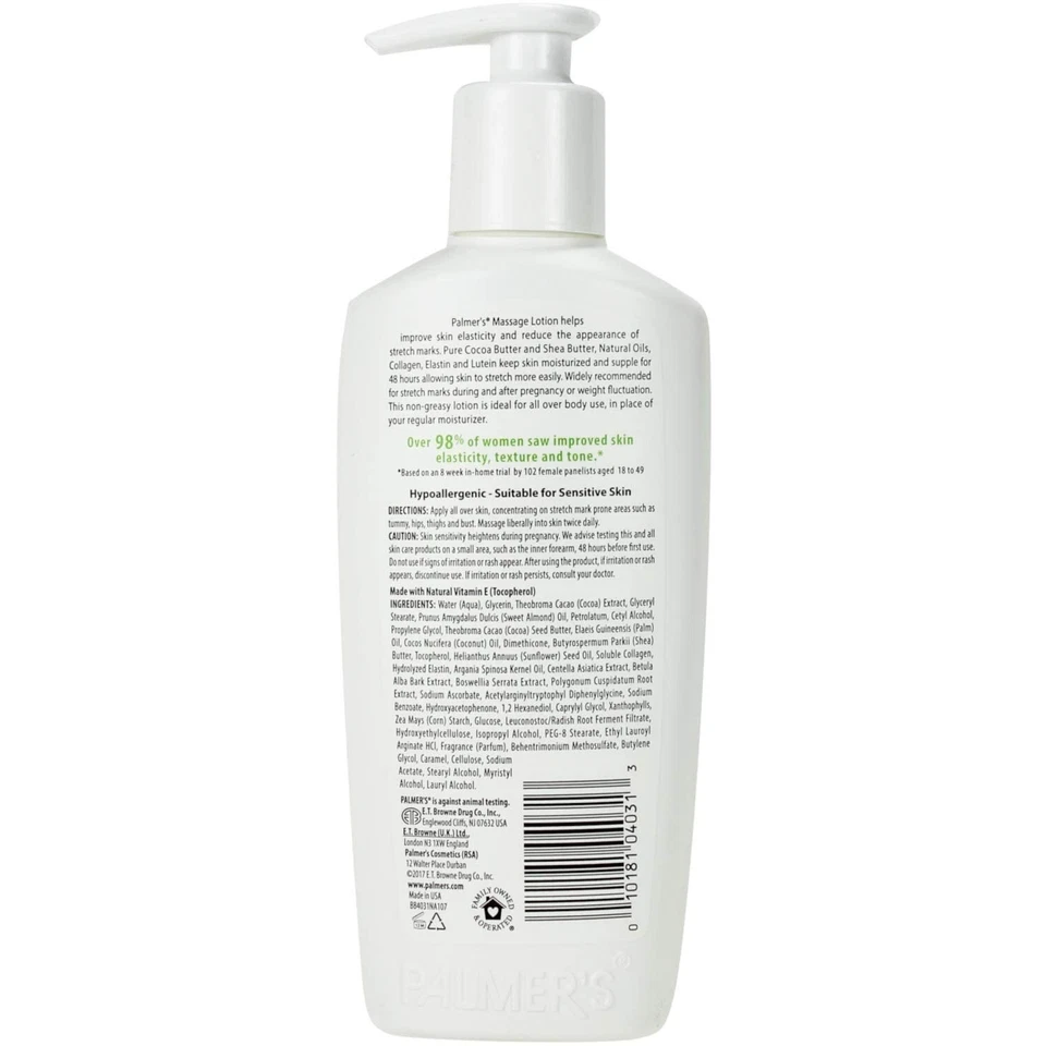 Palmer's Cocoa Butter Formula Lotion de massage pour vergetures, paquet de 2 ... - Photo 3/4