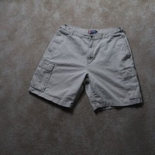 Chaps Ralph Lauren Cargo Shorts Men's 38 Beige Cotton Cargo Shorts