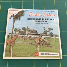 View-Master BUSCH GARDENS ZOOLOGICAL PARK - A979 - 3 Reels Booklet 2C