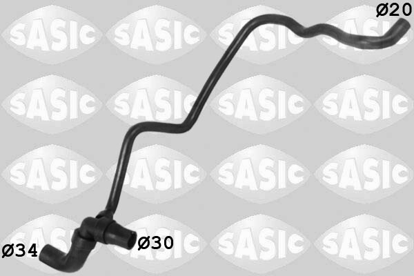 Lower SASIC 3406277 Radiator Hose for OPEL