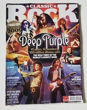 Classic Rock Magazine Deep Purple Issue #128 February 2009