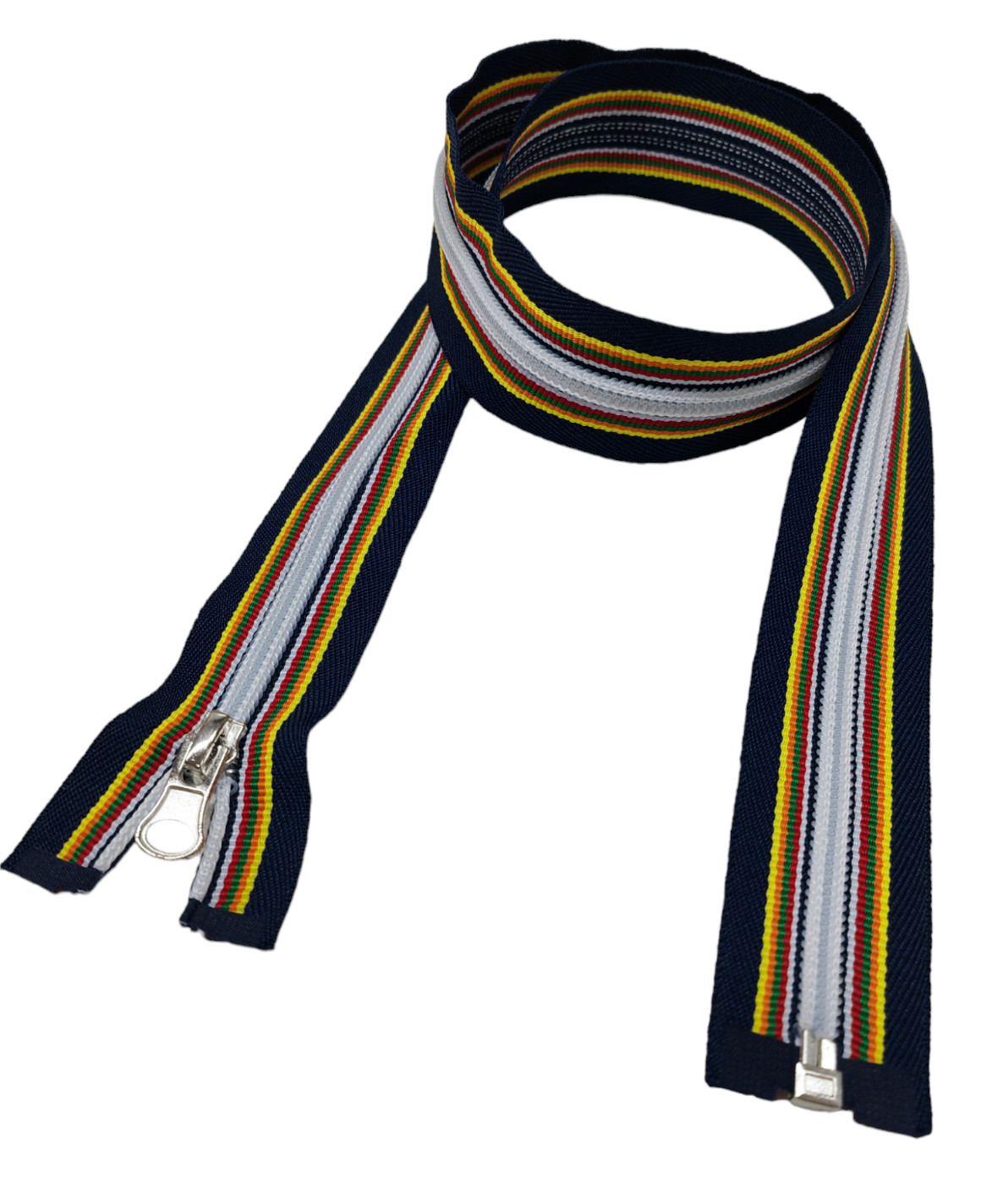 Zip Cerniera MULTICOLOR 1 Cursore anche reversibile/double face adatta a K-Way