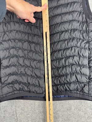 Theory Puffer Vest Women's Small Full Zip Sleeveless Quilted Down